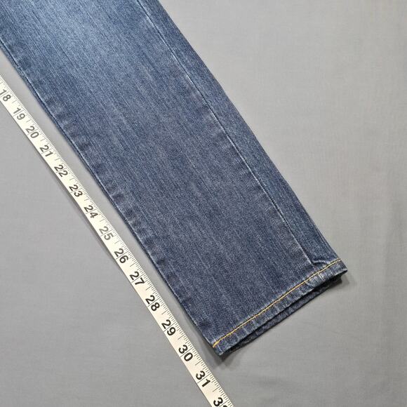 Old Navy The Sweetheart Blue Jeans Stretch Y2k Grunge Skinny Denim Womens Size 0 - Picture 10 of 11